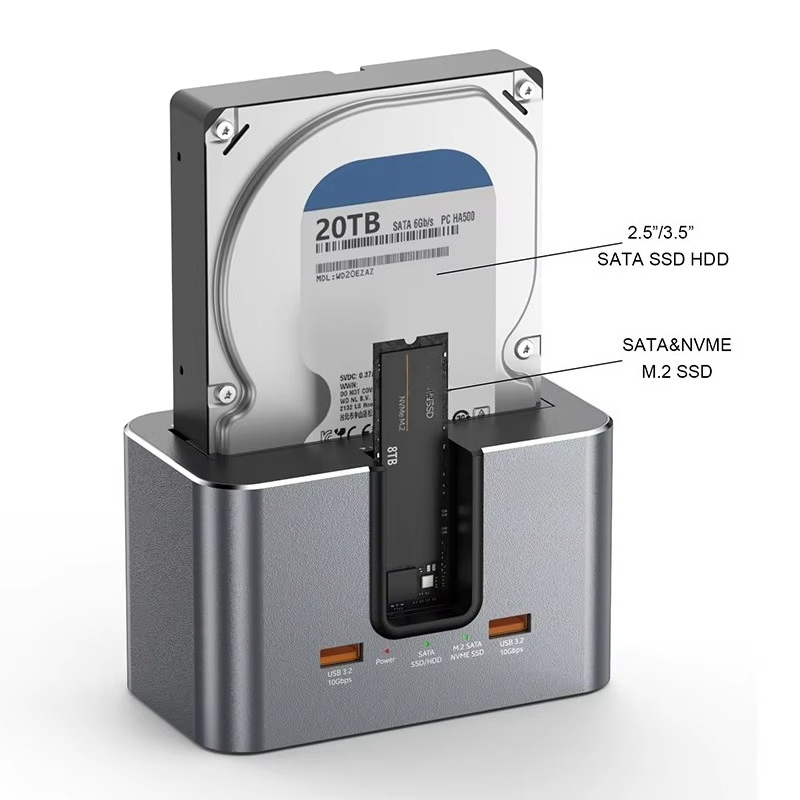 External Ssd - EE1 Custom All-in-One Dual Bay Externe