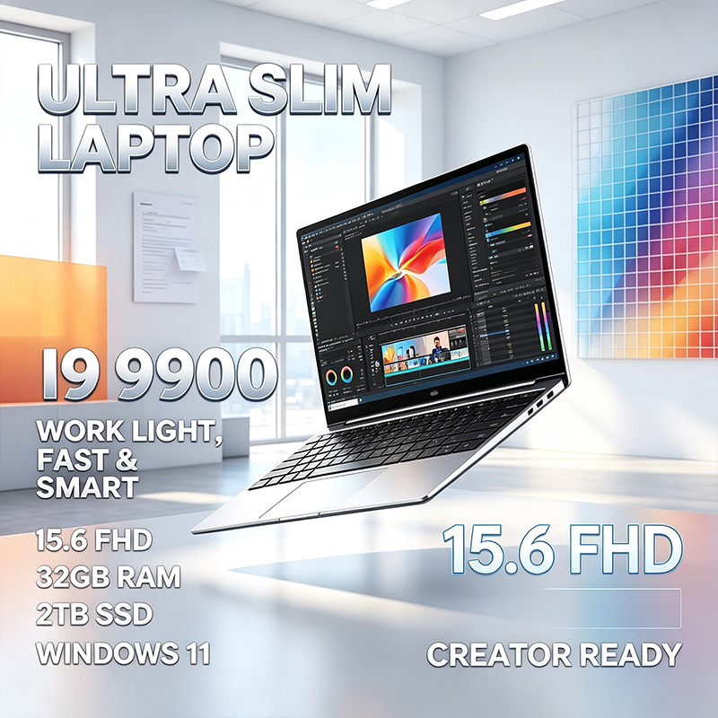 Ssd 2Tb - 15,6 inch 120Hz FHD IPS ultradunne