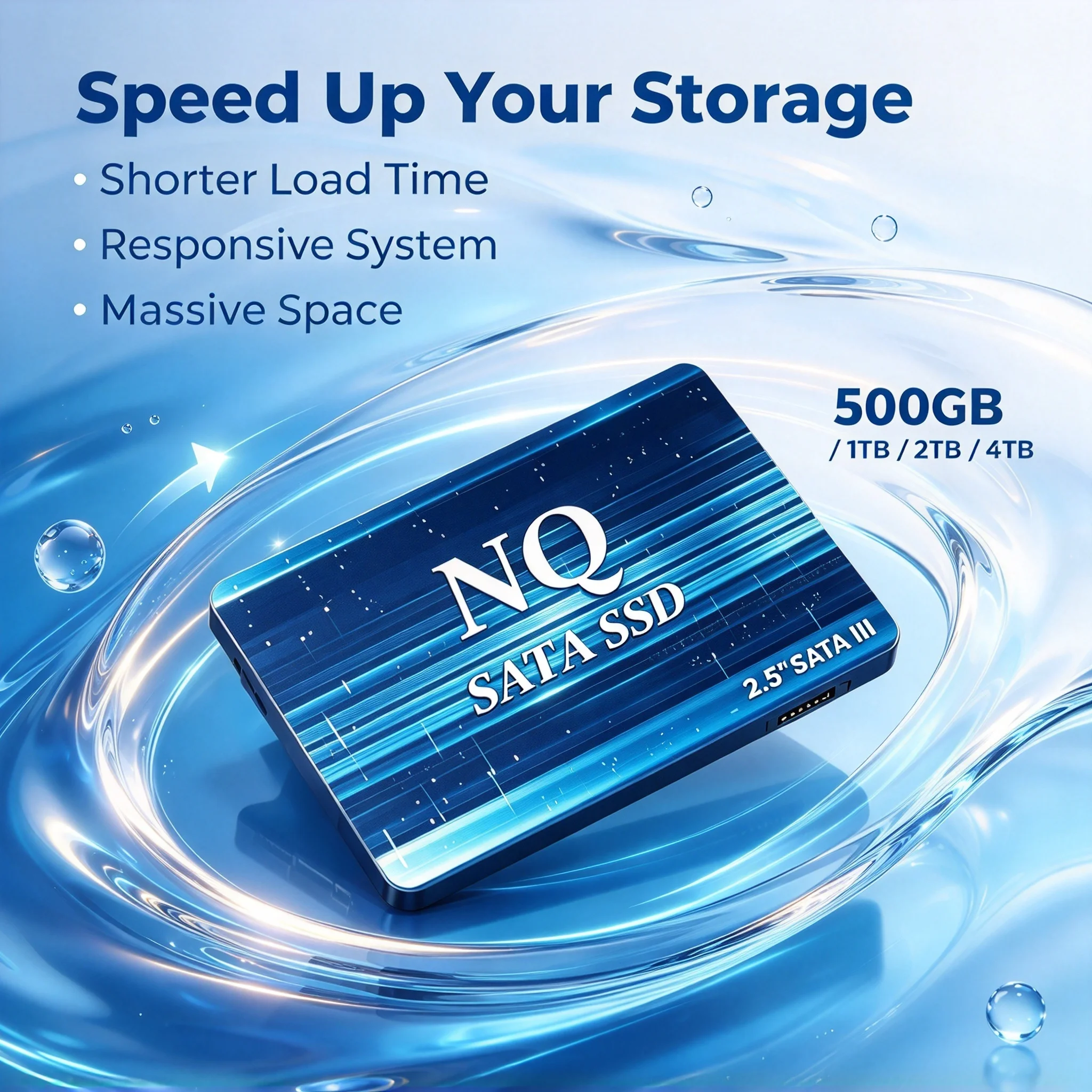 Ssd 500Gb - Interne Solid State Drive NQ 2,5