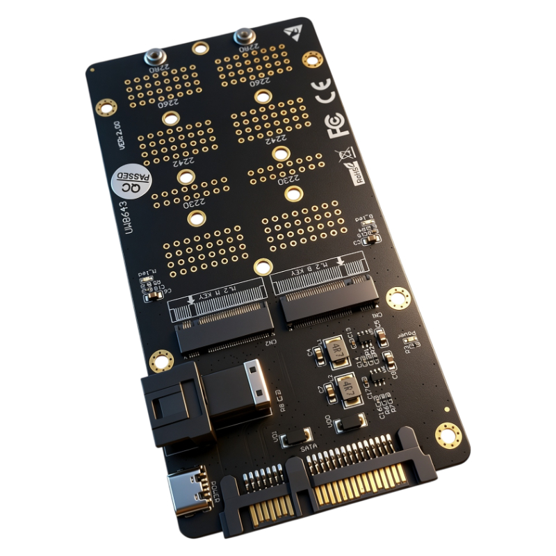 2-in-1 M.2 NVMe SATA NGFF SSD- - Memory Card Ssd recensie en prijs