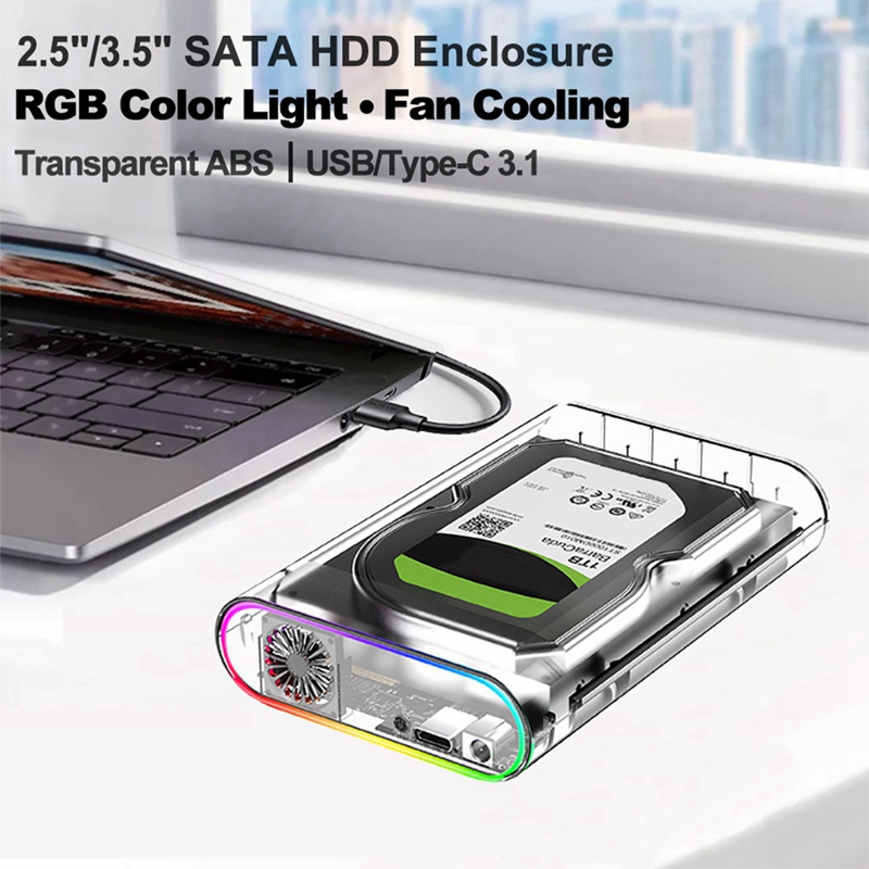 3.5IN HDD/SSD-behuizing Transp - External Ssd recensie en prijs