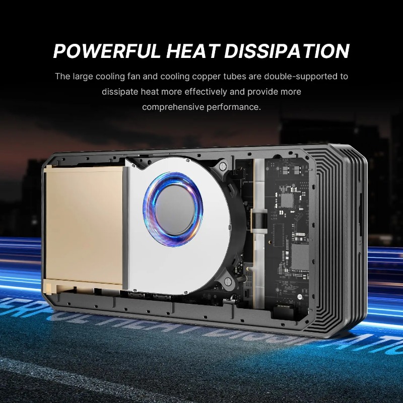 GVP7600 EGPU RX 7600M Core O C - M.2 Ssd recensie en prijs